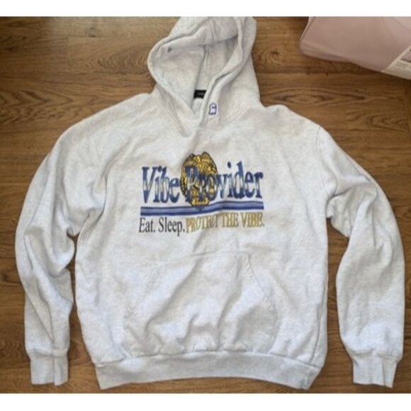Lonely Ghost Brand Mens Vibe Provider Hoodie Sweatshirt Large - Picture 1 of 4